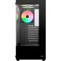 Aerocool Pivot-G-BK-v3 (black, tempered glass x 2)