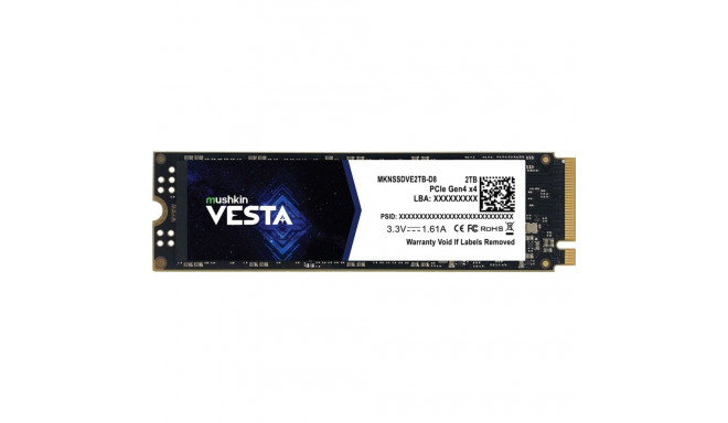 Mushkin Vesta 2TB, SSD (PCIe 4.0 x4, NVMe 1.4, M.2 2280)