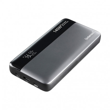 Intenso Powerbank HE25000 (grey/black, 25,000 mAh, PD 3.1, Quick Charge 3.0)
