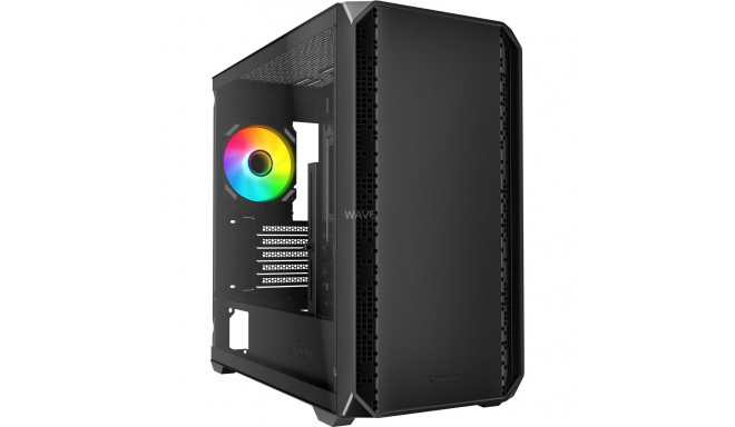 MK2 RGB  (schwarz, Tempered Glass)