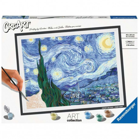 Ravensburger CreArt ART Collection - Starry Night (Van Gogh), painting
