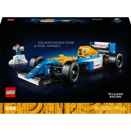 LEGO 10353 Icons Williams Racing FW14B with Nigel Mansell, construction toy