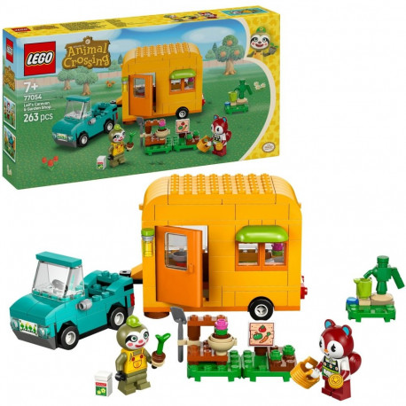 77054 Animal Crossing Gerds Wohnwagen & Gärtnerei