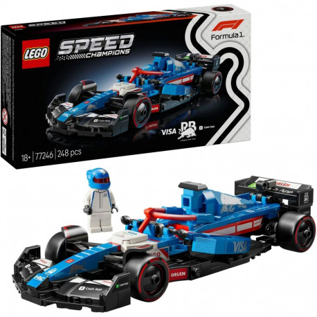 LEGO 77246 Speed Champions Visa Cash App RB VCARB 01 F1 Racing Car, Construction Toy