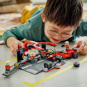 LEGO 60443 City F1 Pit Stop with Pit Crew and Ferrari Racer, Construction Toy
