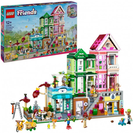 LEGO 42670 Friends Heartlake City Residential and Shopping Street