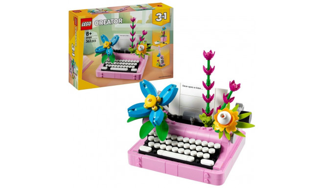 LEGO 31169 Creator 3-in-1 Typewriter with Flowers