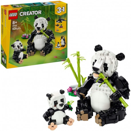 31165 Creator 3-in-1 Wilde Tiere: Pandafamilie
