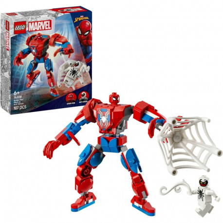 Marvel Super Heroes komplekt 76308 Spider-Mani lahingurobot Anti-Venom vastu