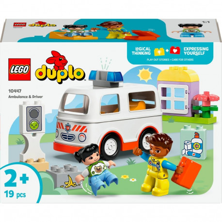 DUPLO päästeauto 10447 Town koos juhiga