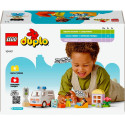 LEGO 10447 DUPLO Town ambulance with driver