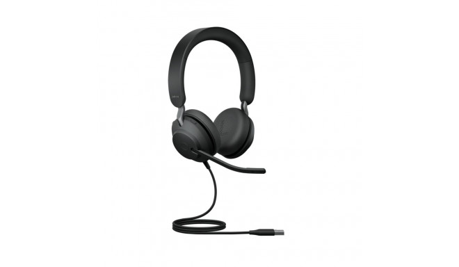 Jabra Evolve2 40 SE, headset (black, stereo, USB-A, UC)