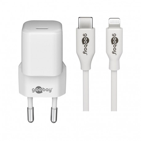 Apple laadimiskomplekt Lightning/USB-C PD 30W 1m kaabel, valge