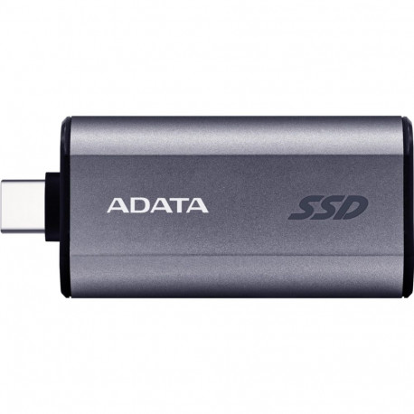ADATA External SSD SC750 1 TB, External SSD (titanium, USB-C 3.2 Gen 2 (10 Gbit/s))