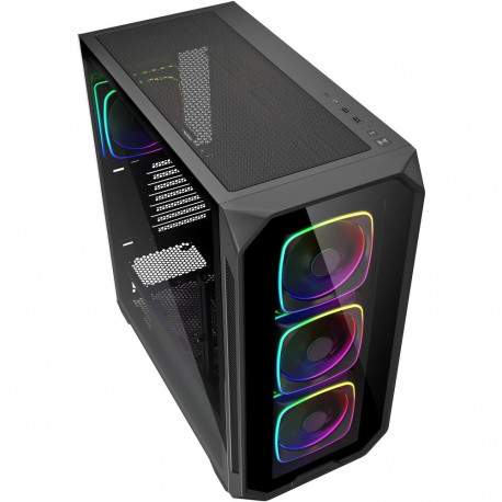 AK5G RGB karastatud klaasid x2, must