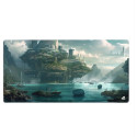 Sharkoon SKILLER SGP40 D6 Gaming Mouse Pad (Teal/Multicolor)