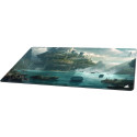Sharkoon SKILLER SGP40 D6 Gaming Mouse Pad (Teal/Multicolor)