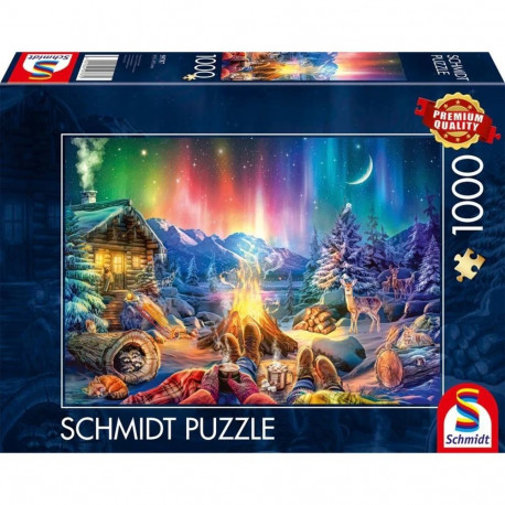 Lagerfeuerromantik unterm Sternenhimmel (1000 Teile)