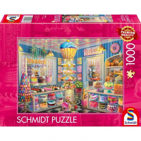 Schmidt Spiele Bunte Bäckerei, Puzzle (1000 pieces)