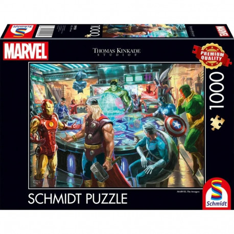 Thomas Kinkade Studios: Marvel - The Avengers (1000 Teile)