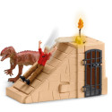 Schleich Dinosaurs Dino Temple Conquest Mega-Set, Toy Figure