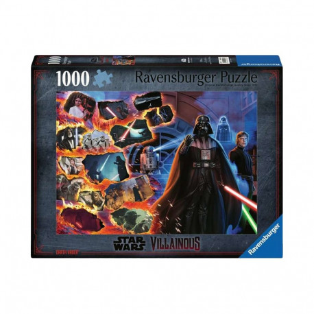 Ravensburger Puzzle Star Wars Villainous: Darth Vader (1000 pieces)