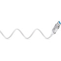 goobay Ethernet adapter cable USB-A 3.2 Gen1 > RJ-45, Slim (white, 2 meters)