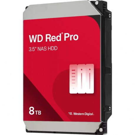 WD Red Pro NAS hard drive 8 TB (SATA 6 Gb/s, 3.5")