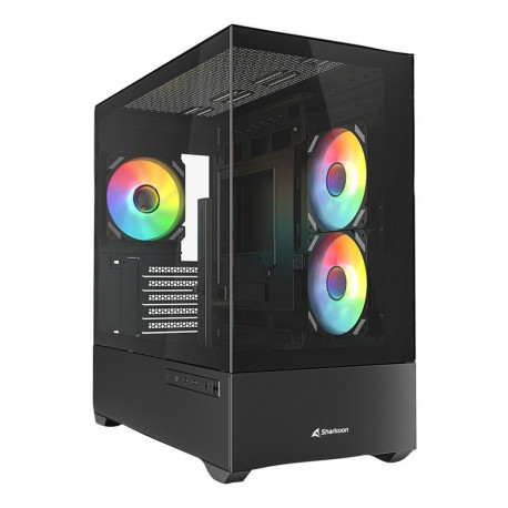 MK6 RGB karastatud klaas x2, must