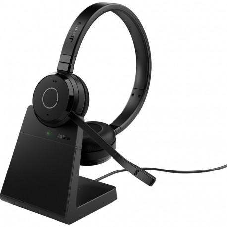 Jabra Evolve 65 TE - USB-A MS Stereo, Headset (Stereo, USB-A, Bluetooth, MS, with charging station)