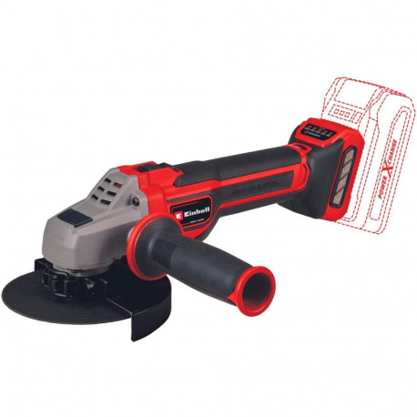 Professional Akku-Winkelschleifer TP-AG 18/125 CE Q Li - Solo, 18Volt (rot/schwarz, ohne Akku und La