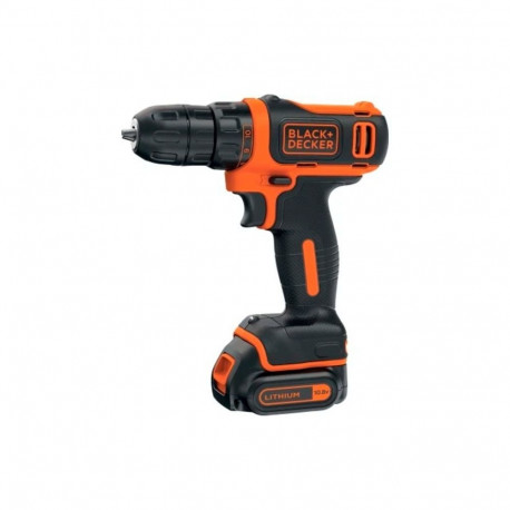 Akupuurmutrike BDODD12KA 10,8V Li-ioonaku 1,5Ah kohver, must/oranž