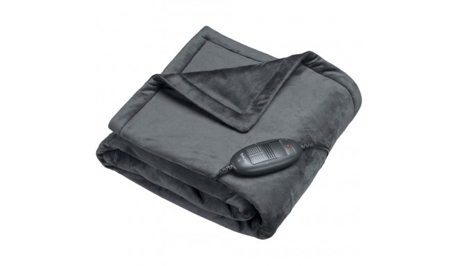 Beurer Heated Blanket HD 74 Cosy Limited Edition, Electric Blanket (black, 150 x 130 cm)