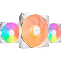 be quiet! Light Wings LX 140mm PWM high-speed White Triple Pack, case fan (white, pack of 3)
