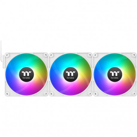 Thermaltake CT140 EX ARGB Sync PC Cooling Fan, Case Fan (White, Pack of 3)