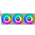 Thermaltake CT120 EX Reverse ARGB Sync PC Cooling Fan, Case Fan (Light Green, Pack of 3)