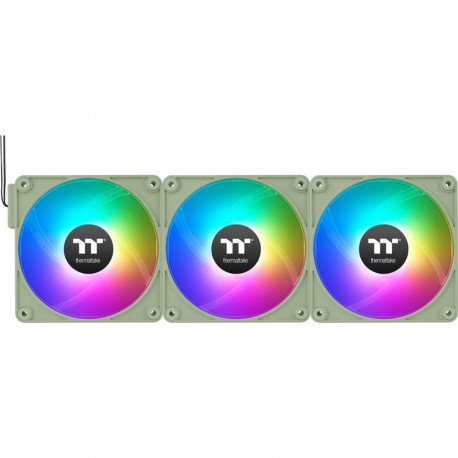 Thermaltake CT120 EX ARGB Sync PC Cooling Fan, Case Fan (Light Green, Pack of 3)