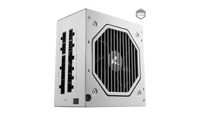 Sharkoon Rebel P20 1000 White, PC power supply (white, 1x 12 pin high power connector, 4x PCIe, cabl