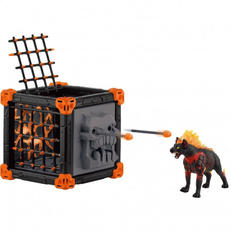 Schleich Eldrador Creatures BattleCave Lava Hyena, toy figure