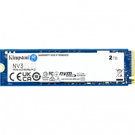 Kingston NV3 2TB, SSD (PCIe 4.0 x4, NVMe, M.2 2280)