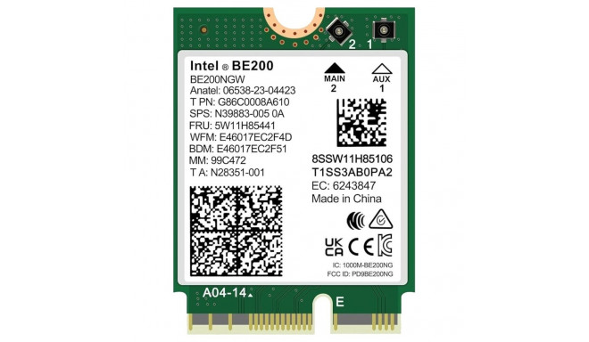 Intel Wi-Fi 7 BE200 vPro, WLAN adapter (bulk)