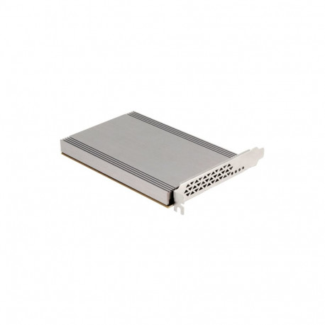 DeLOCK PCI Express x16 card to 4x internal NVMe M.2 Key, interface card (with heatsink and LED displ