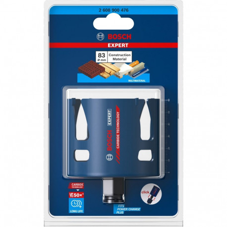 EXPERT aukpuur PC Plus ehitusmaterjalidele, Ø83mm (3.1/4")