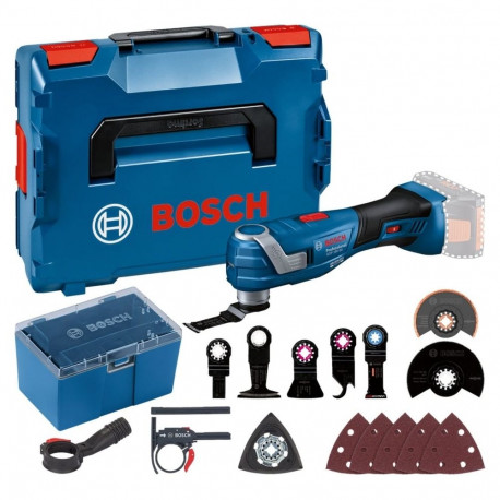 Akku-Multi-Cutter GOP 18V-34 Solo Professional, 18Volt (blau/schwarz, ohne Akku und Ladegerät, L-BOX
