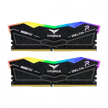 Team Group DDR5 - 32GB - 6400 - CL - 32 (2x 16 GB) dual kit, RAM (black, FF3D532G6400HC32ADC01, Delt