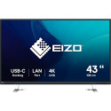 EIZO EV4340X-BK, LED monitor - 42.5 - black, UltraHD/4K, IPS, remote control, USB-C