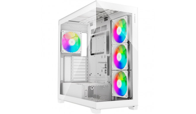 XILENT Gleam (weiß, Tempered Glass)