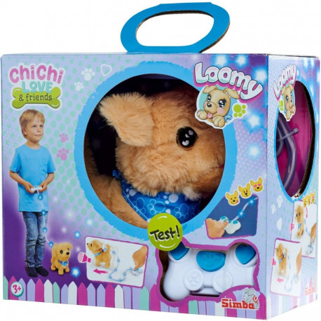ChiChi LOVE Loomy - Golden Retriever (beige/rosa, 20 cm)