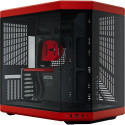 HYTE Y70 , tower case (red, tempered glass)