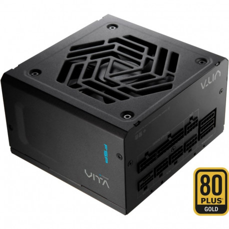VITA toiteplokk GM 850W 1x 12-pin suure võimsusega GPU-pistik 4x PCIe kaablijuhtimine, must